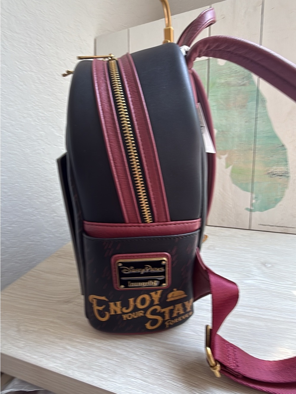 New with tags Loungefly Hollywood Tower of Terror backpack - Picture 4 of 9
